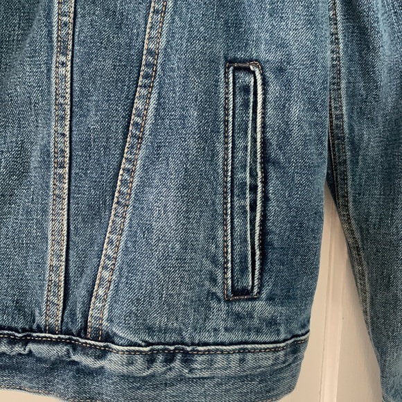 NWT GAP Jean Jacket XL Tall - Picture 5 of 8